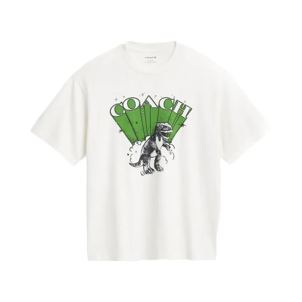 Coach Dinosaur T-Shirt Vintage Ivory