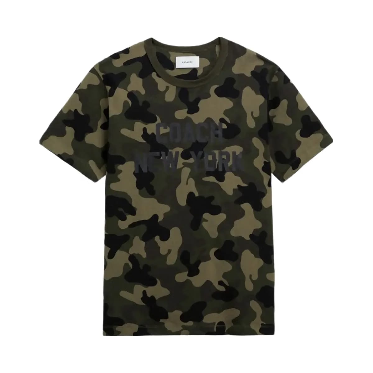 Coach Camo Print T-Shirt Camo