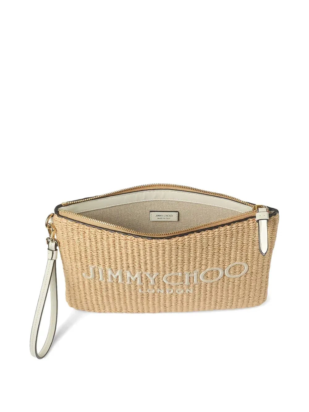 raffia clutch bag