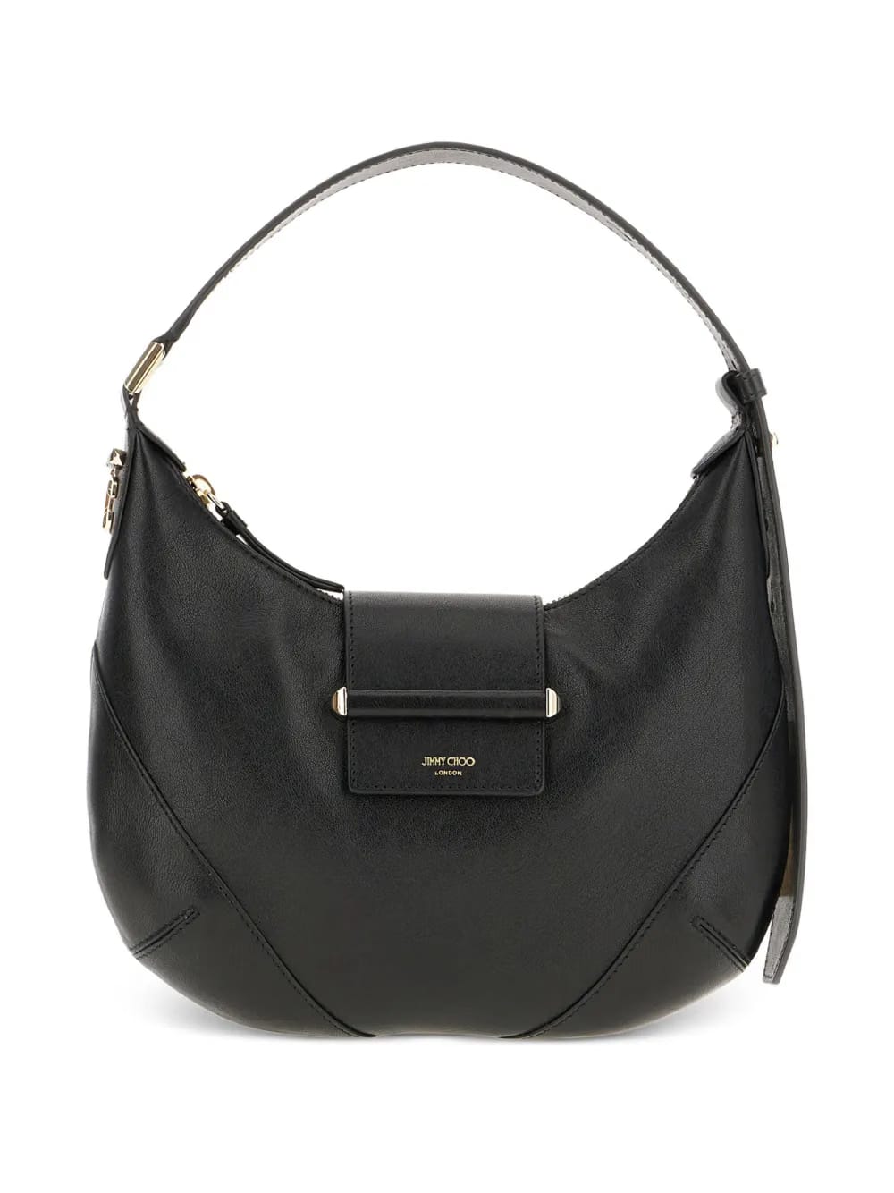 crescent leather shoulder bag