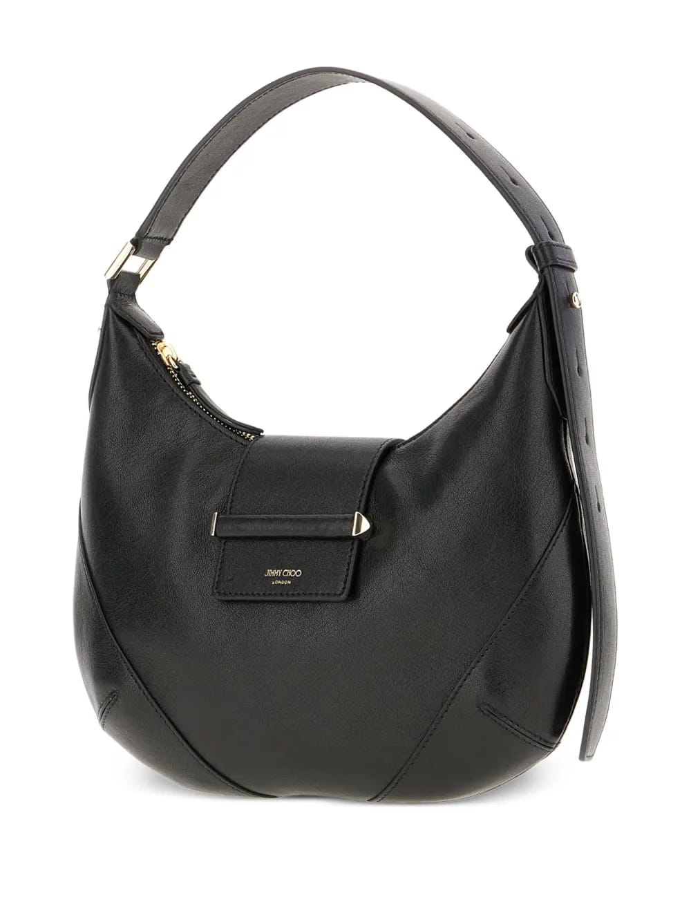 crescent leather shoulder bag