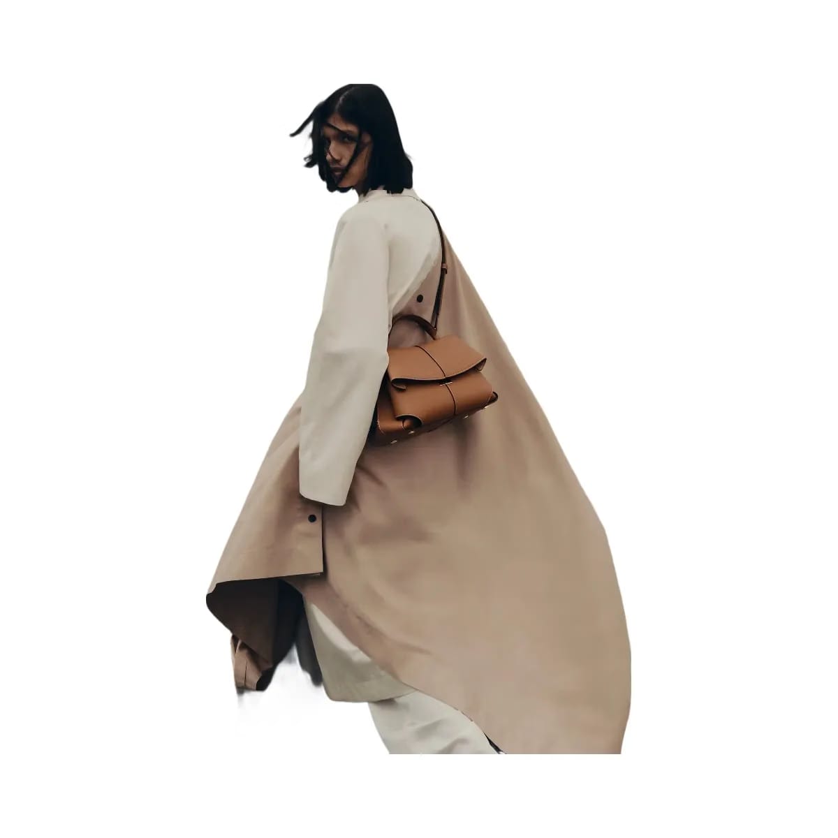 Polene Mokki Textured Camel