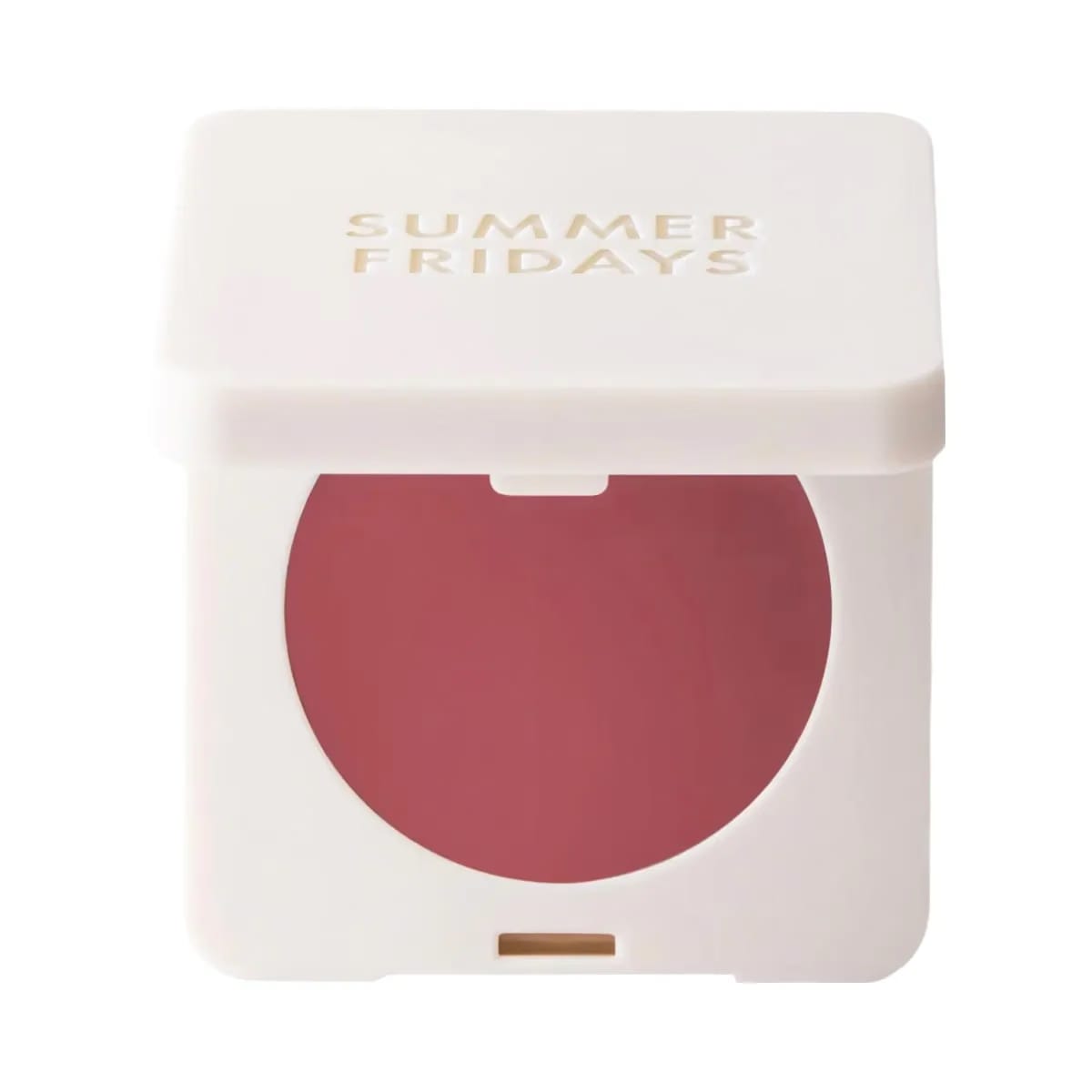 Summer Fridays Blush Butter Balm Hydrating Cream Blush with Peptides 'Dusty Rose - cool dusty rose'