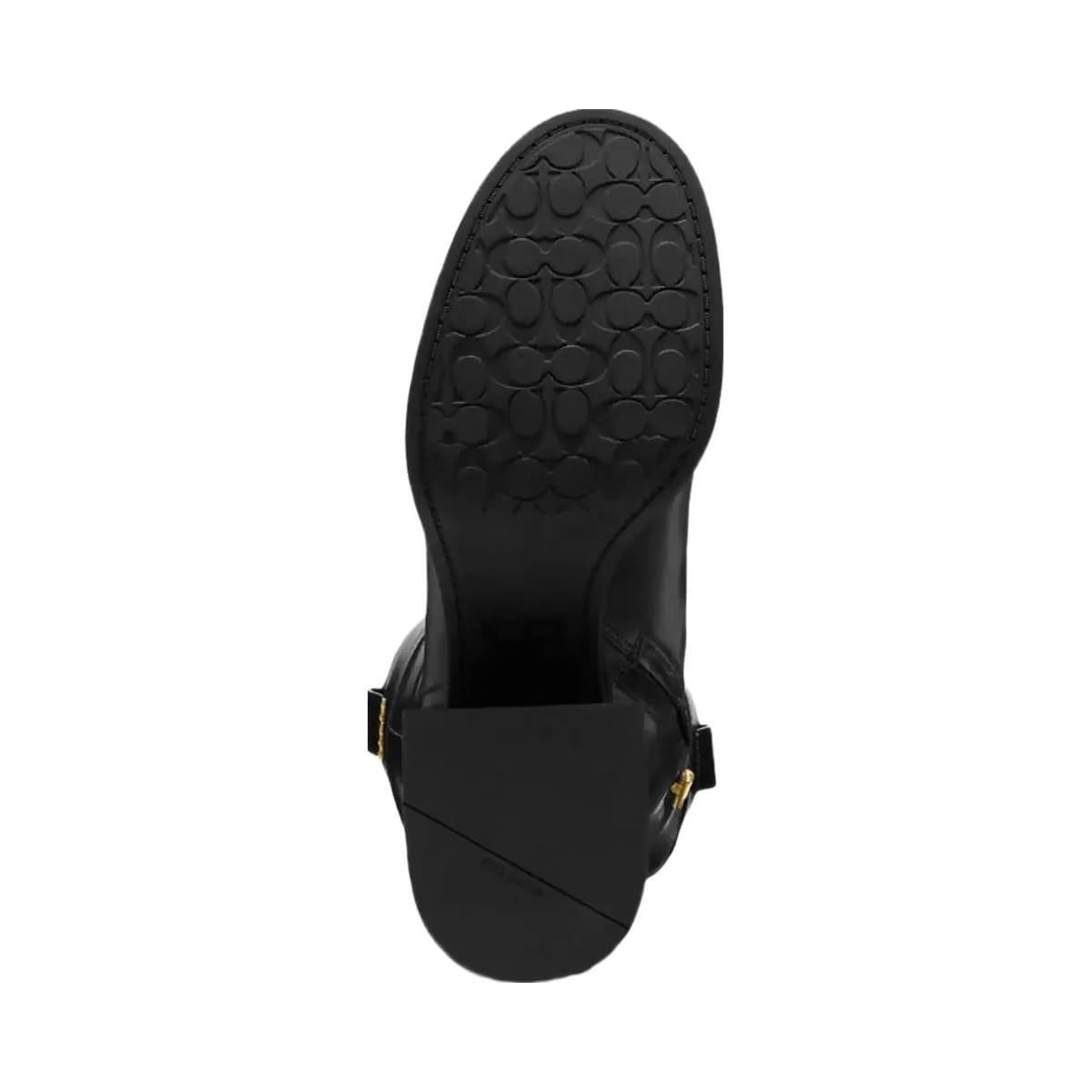 Coach Women's Block Heel Tall Boot Black