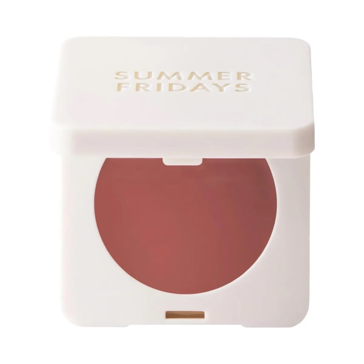 Summer Fridays Blush Butter Balm Hydrating Cream Blush with Peptides 'Toasted Terracotta - warm rose'