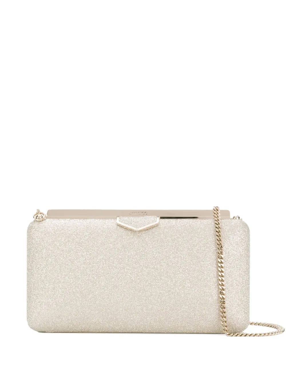 Ellipse clutch bag