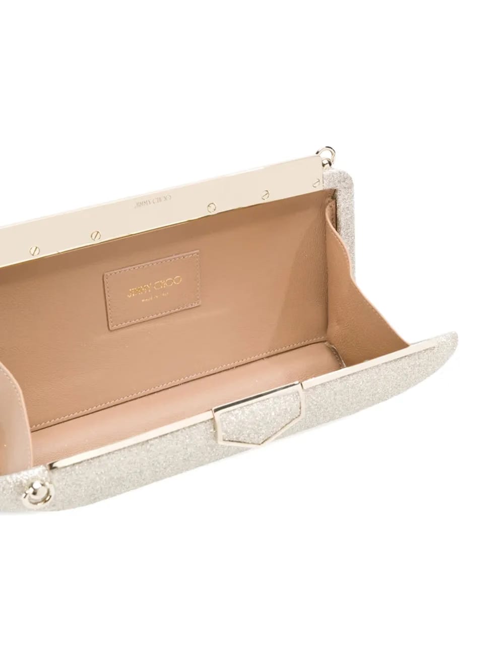 Ellipse clutch bag