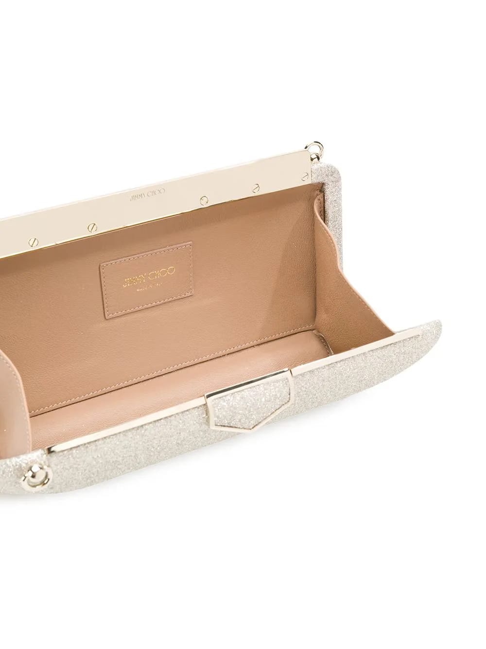 Ellipse clutch bag