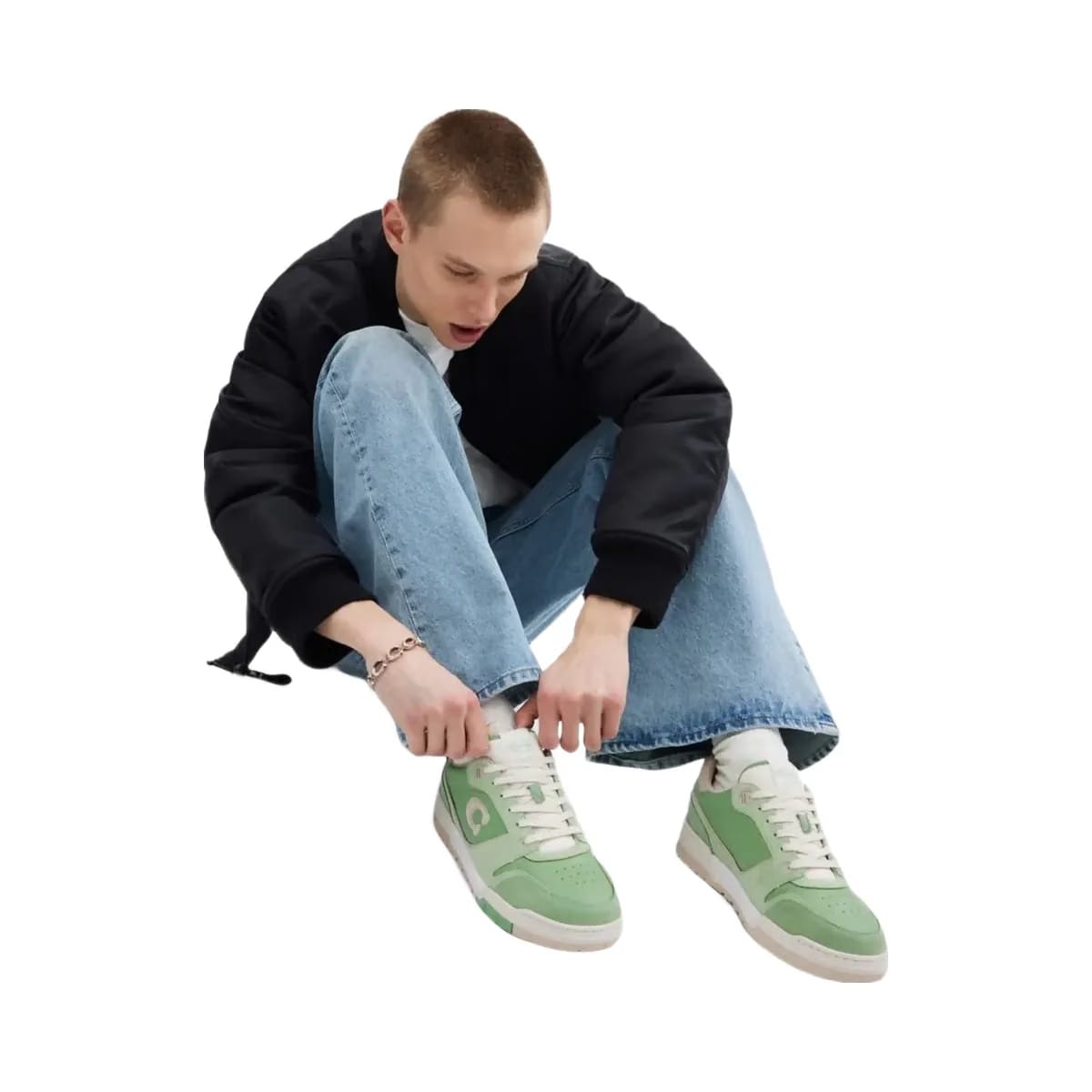 Coach Men's Soho Sneaker Vivid Green