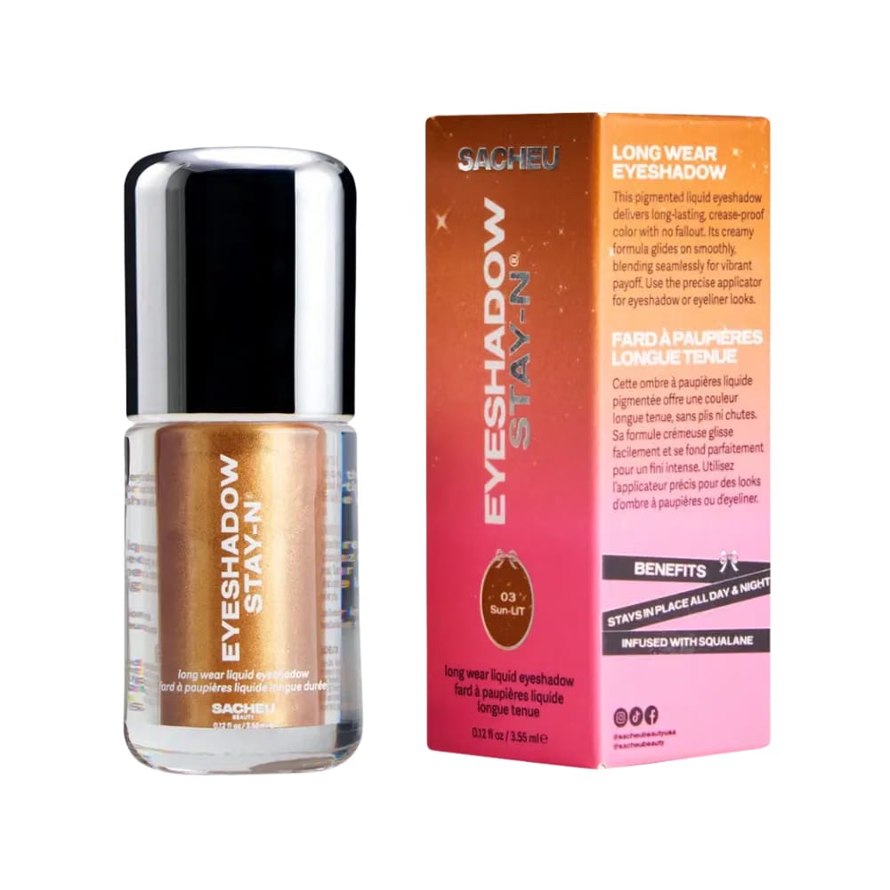 SACHEU Long Wear Liquid Eyeshadow STAY-N - Sun-Lit
