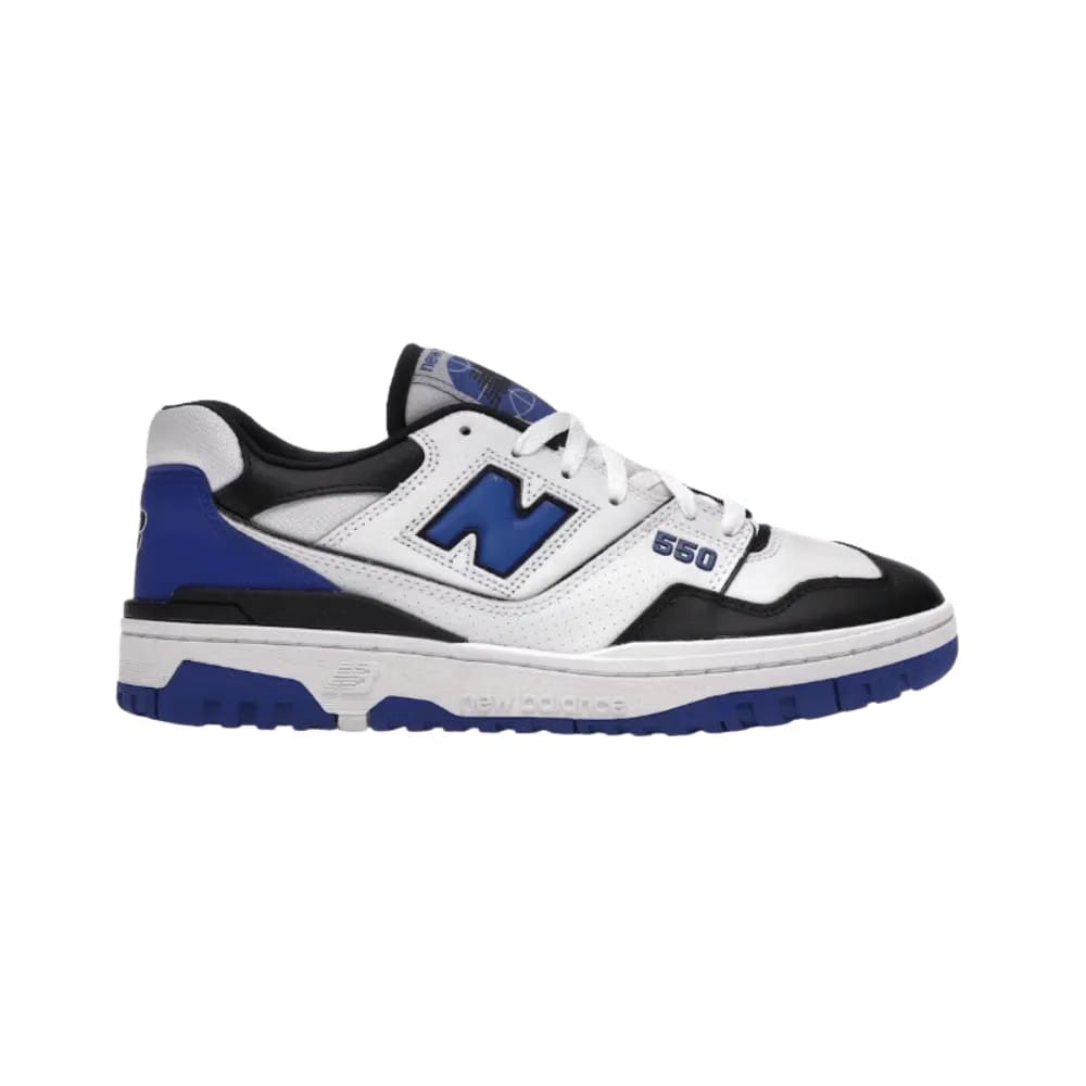 New Balance 550 White Royal Black