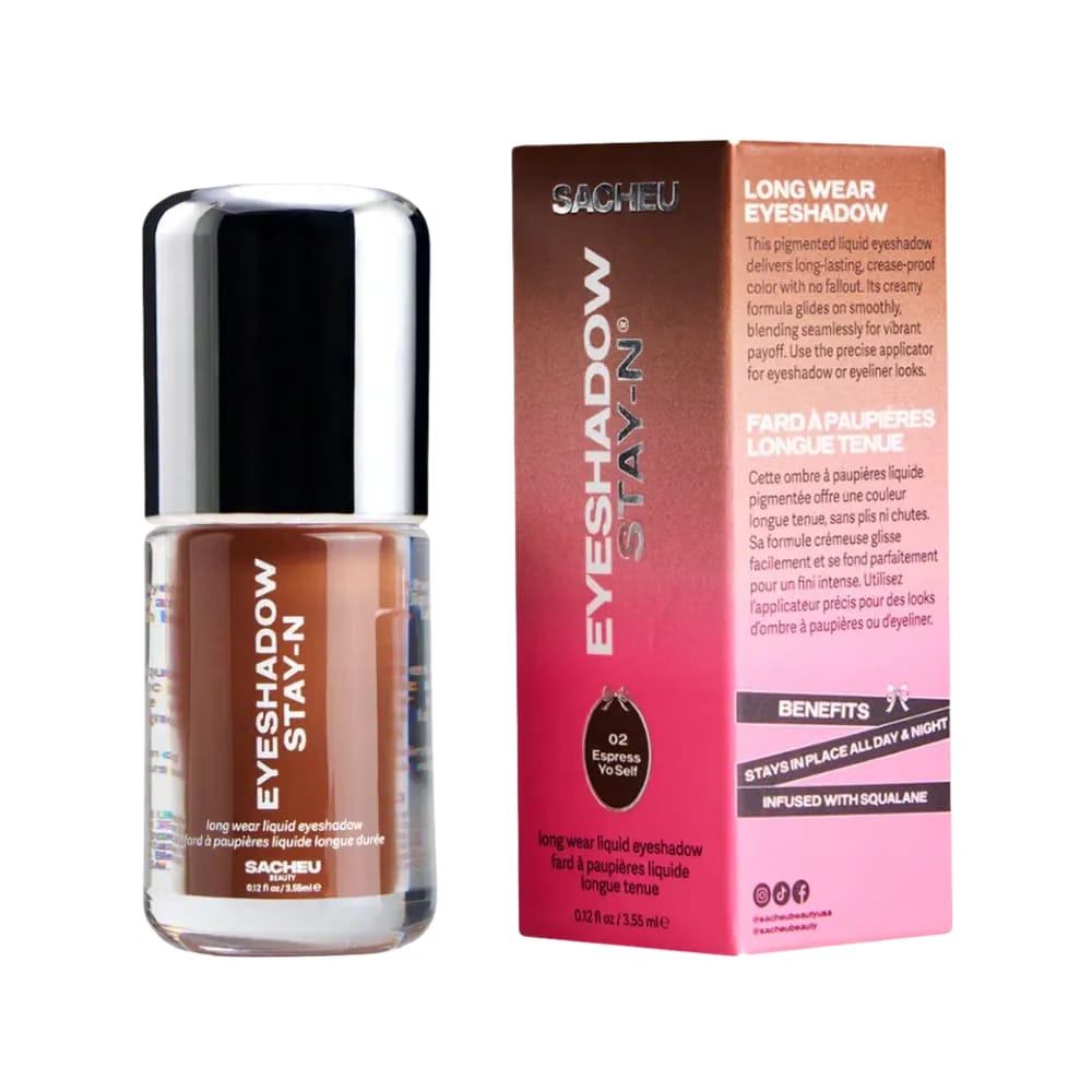 SACHEU Long Wear Liquid Eyeshadow STAY-N - Espress Yo Self
