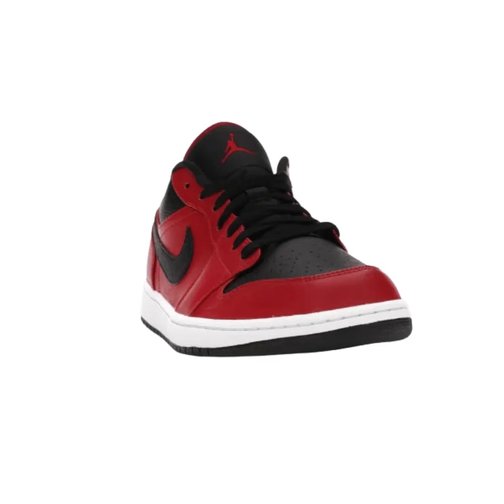 Jordan 1 Low 'Reverse Bred Pebbled Swoosh'