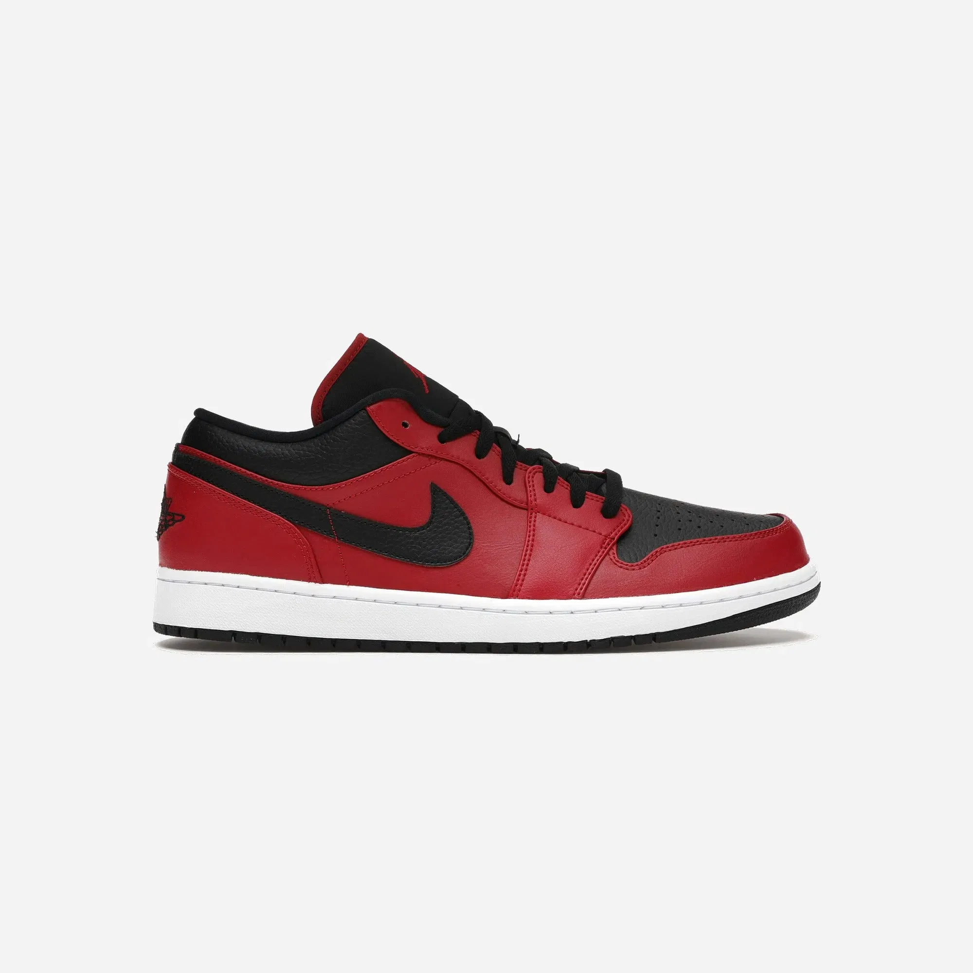 Jordan 1 Low 'Reverse Bred Pebbled Swoosh'