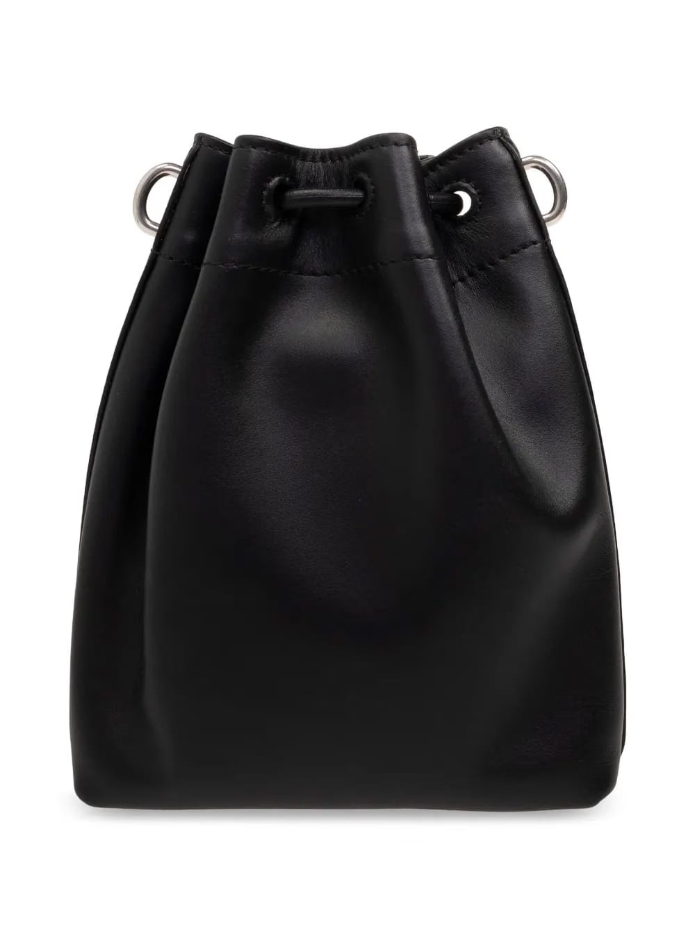 mini Cinch leather bucket bag