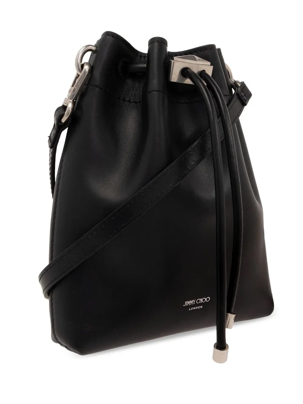 mini Cinch leather bucket bag