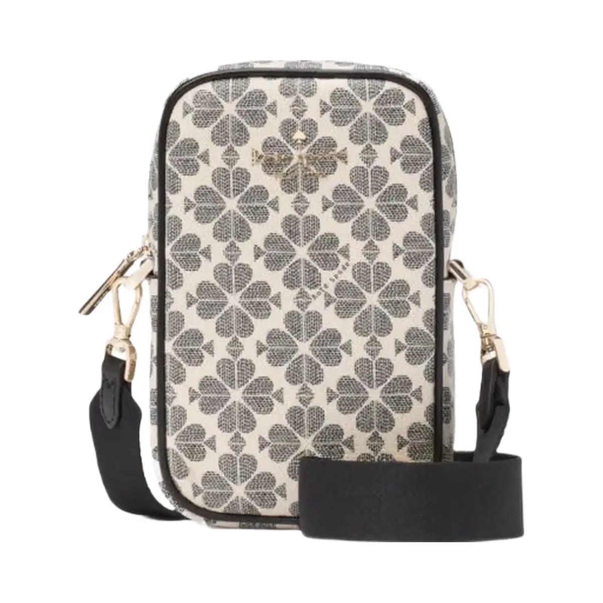Kate Spade Flower Phone Crossbody Black Multi