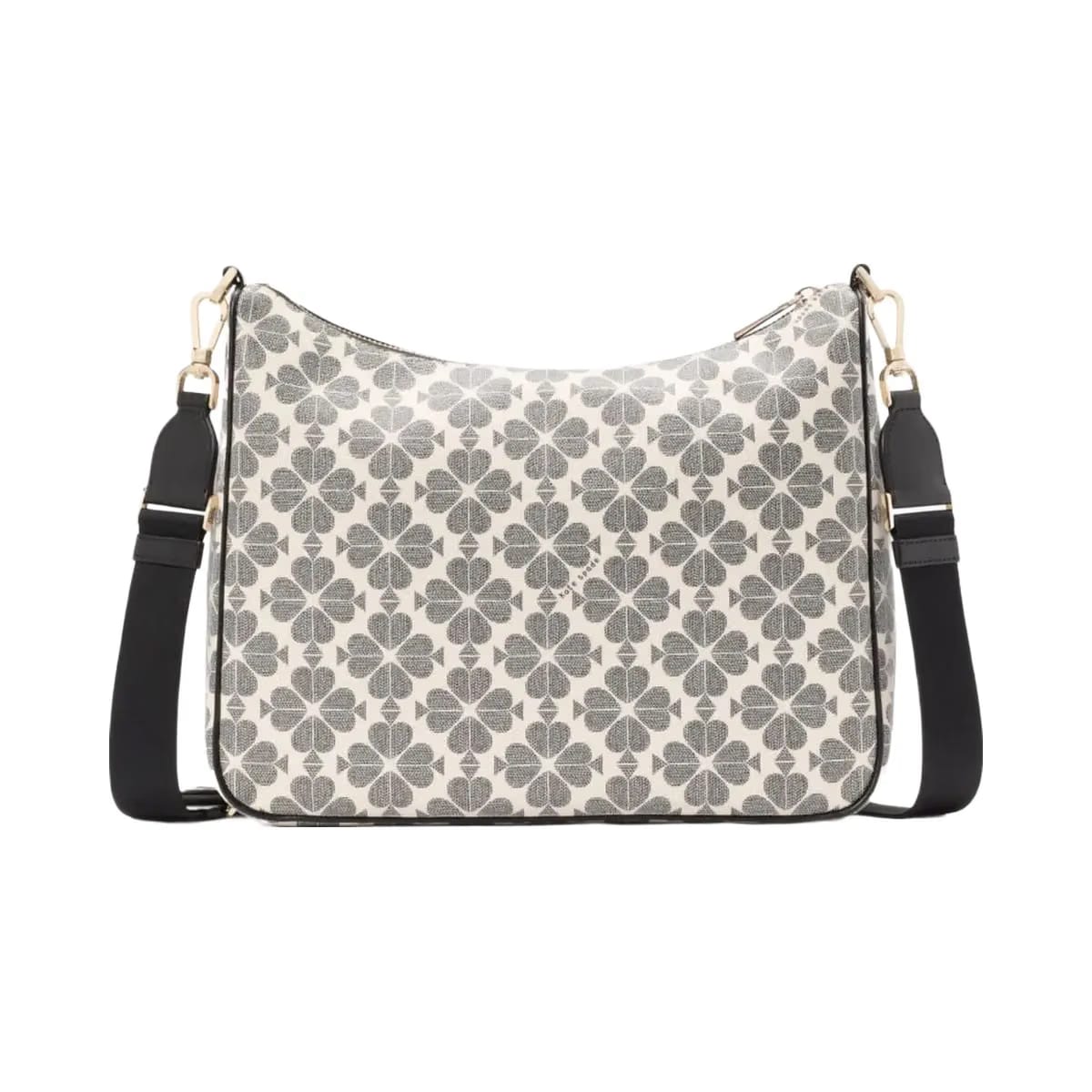 Kate Spade Flower Large Crossbody With Pouch Black Multi