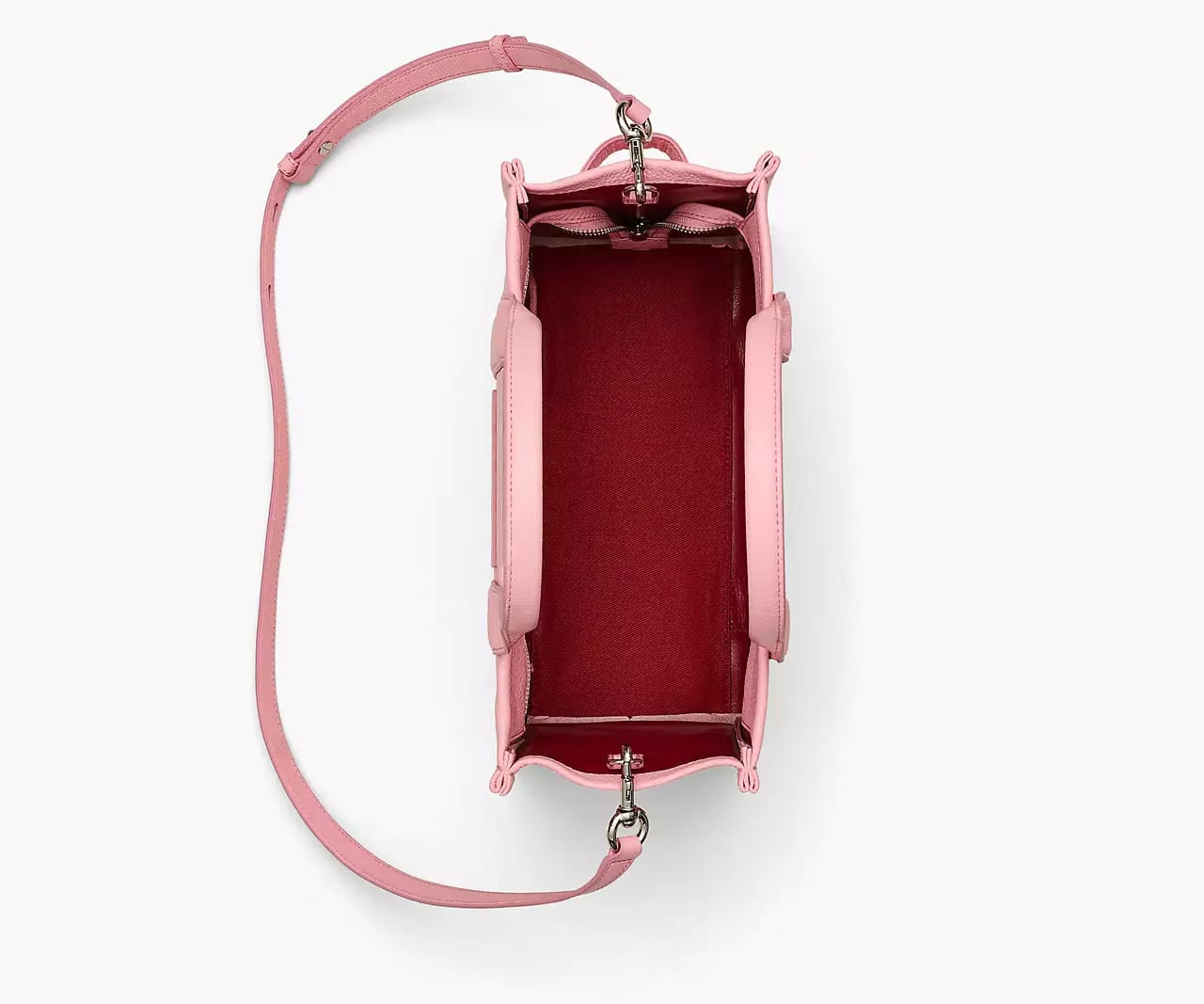Marc Jacobs The Leather Medium Tote Bag 'Ribbon Pink'