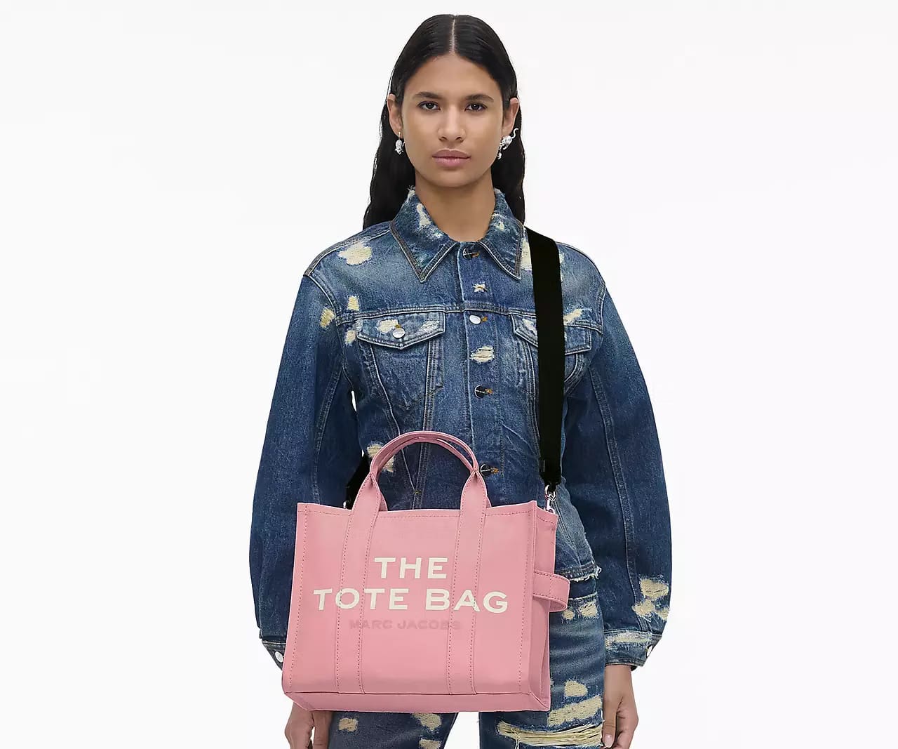 Marc Jacobs The Canvas Medium Tote Bag 'Ribbon Pink'