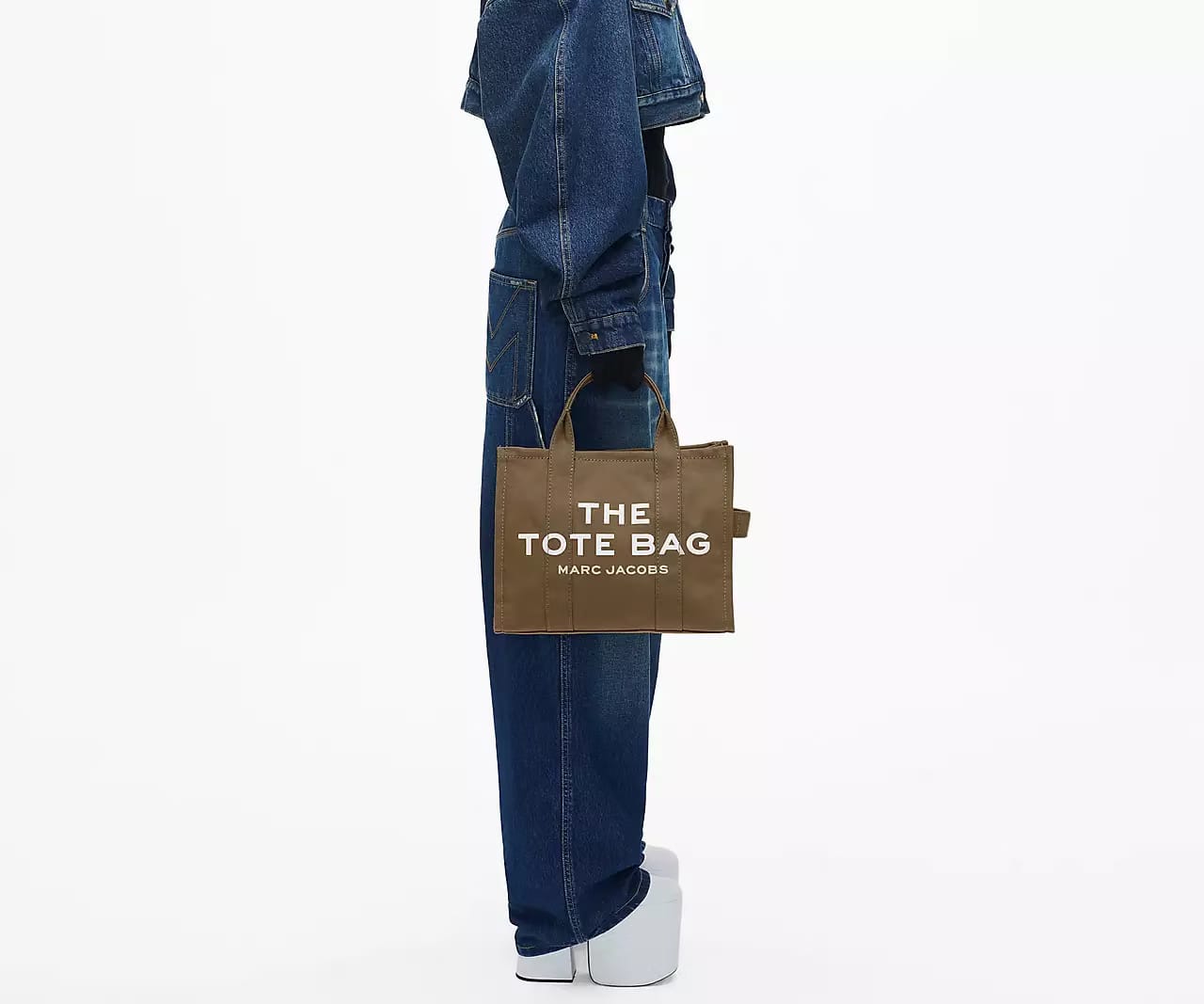 Marc Jacobs The Canvas Medium Tote Bag 'Slate Green'