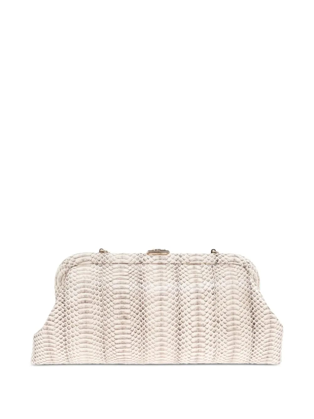 Skylar chain-strap clutch bag