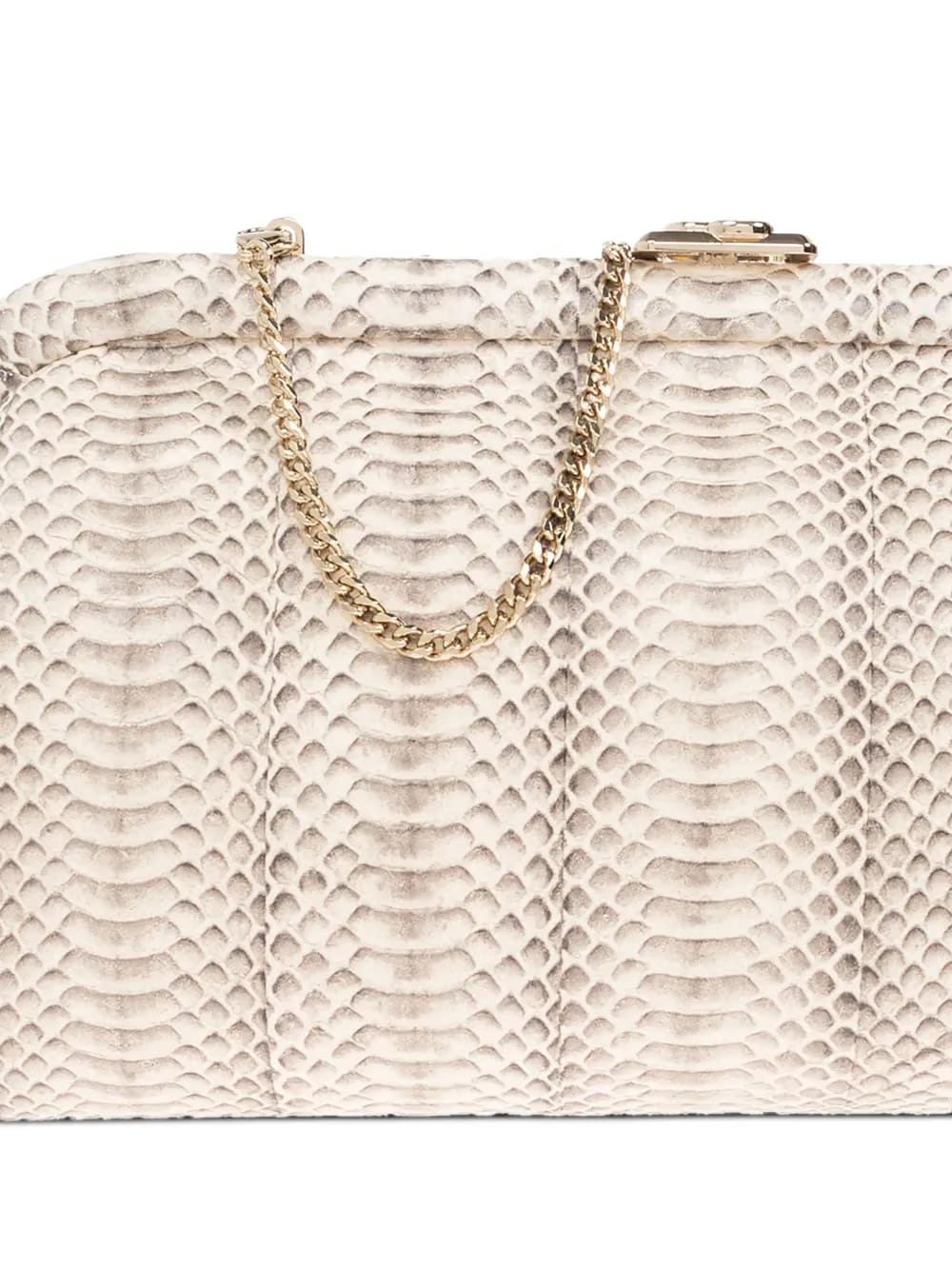 Skylar chain-strap clutch bag