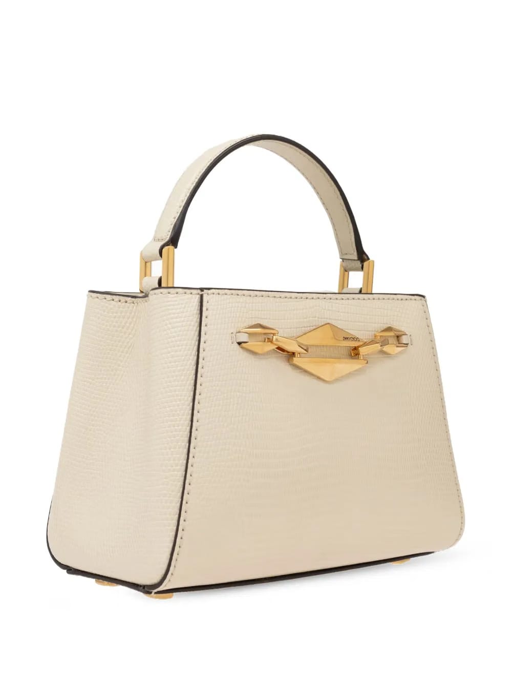 Diamond top handle tote bag