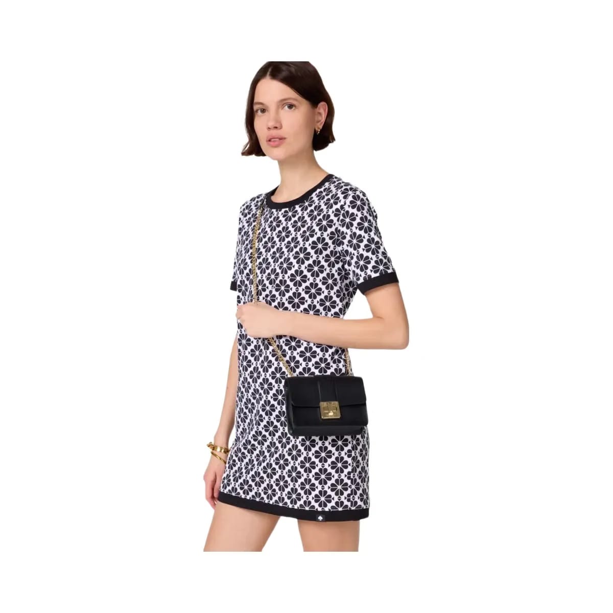 Kate Spade Phoebe Turnlock Mini Flap Crossbody Black