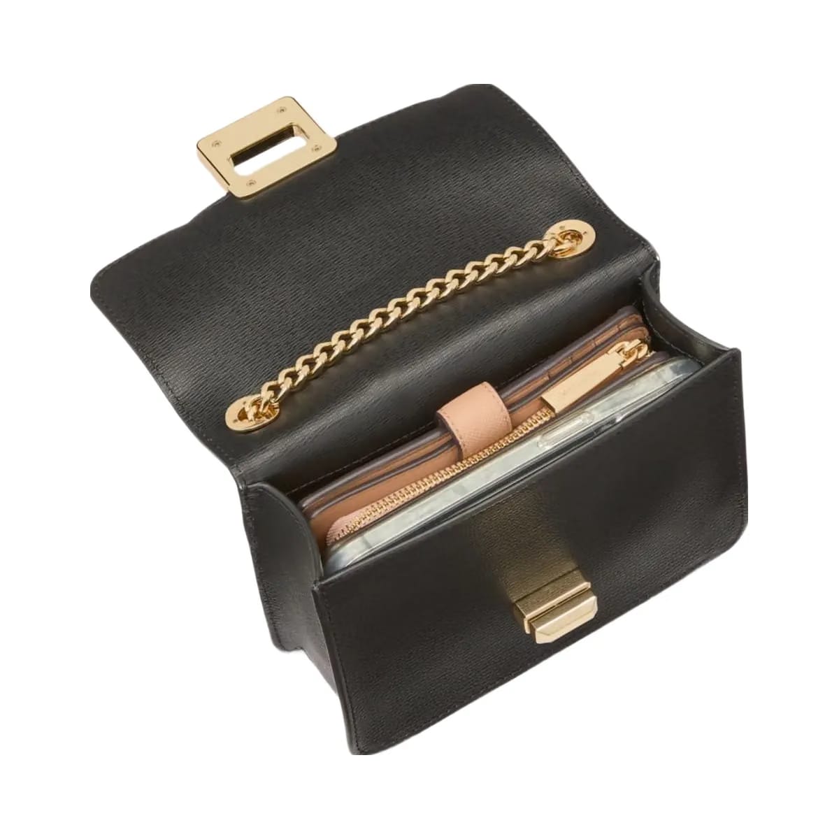 Kate Spade Phoebe Turnlock Mini Flap Crossbody Black
