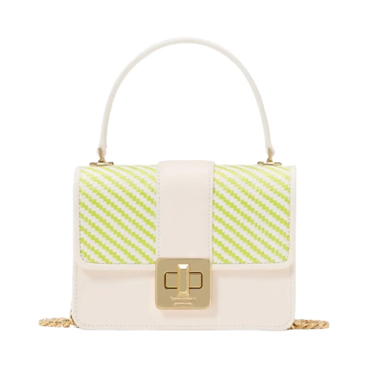 Kate Spade Phoebe Turnlock Mini Flap Crossbody Lime Slushy Multi