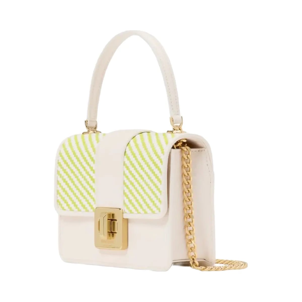 Kate Spade Phoebe Turnlock Mini Flap Crossbody Lime Slushy Multi