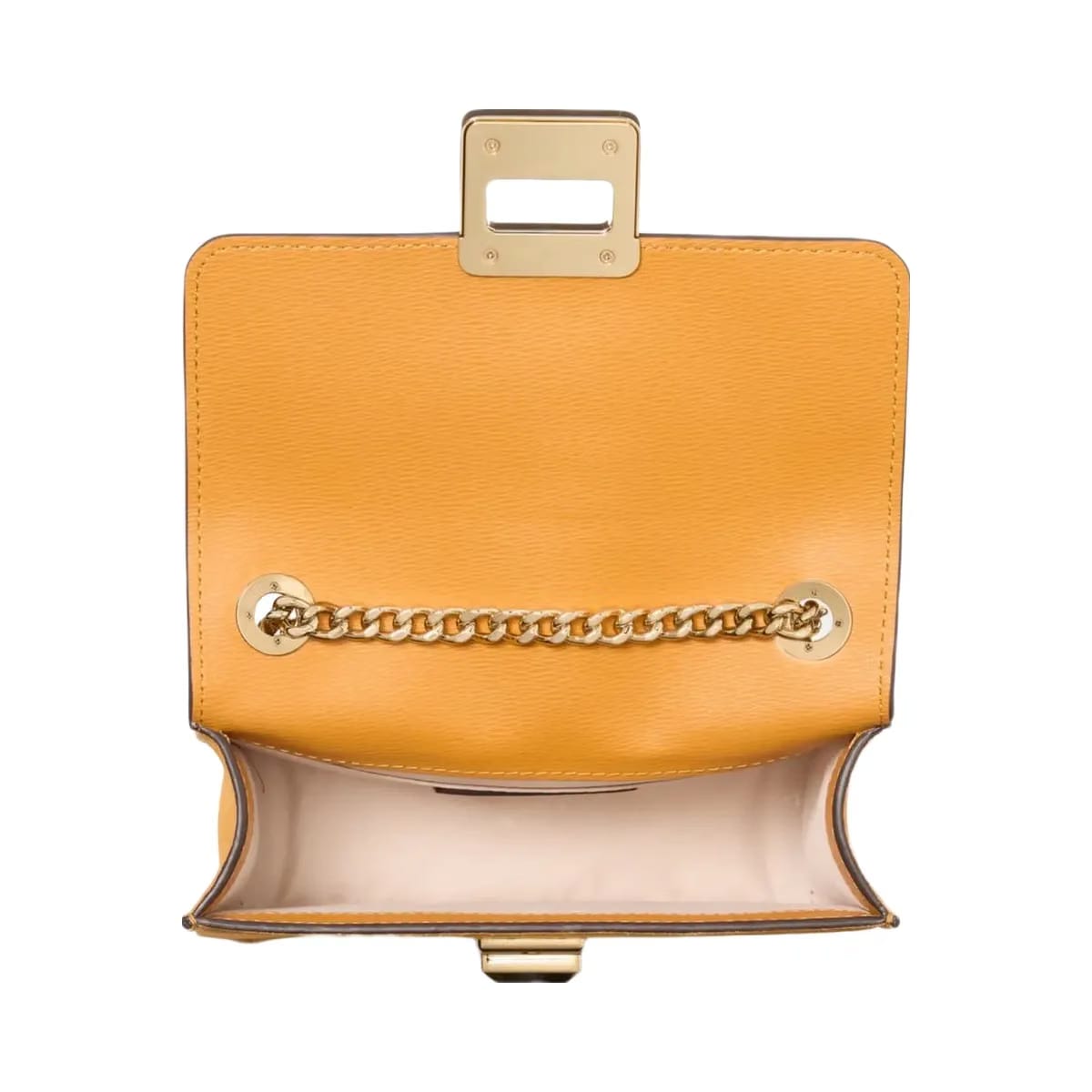 Kate Spade Phoebe Suede Turnlock Mini Flap Crossbody Squash Blossom