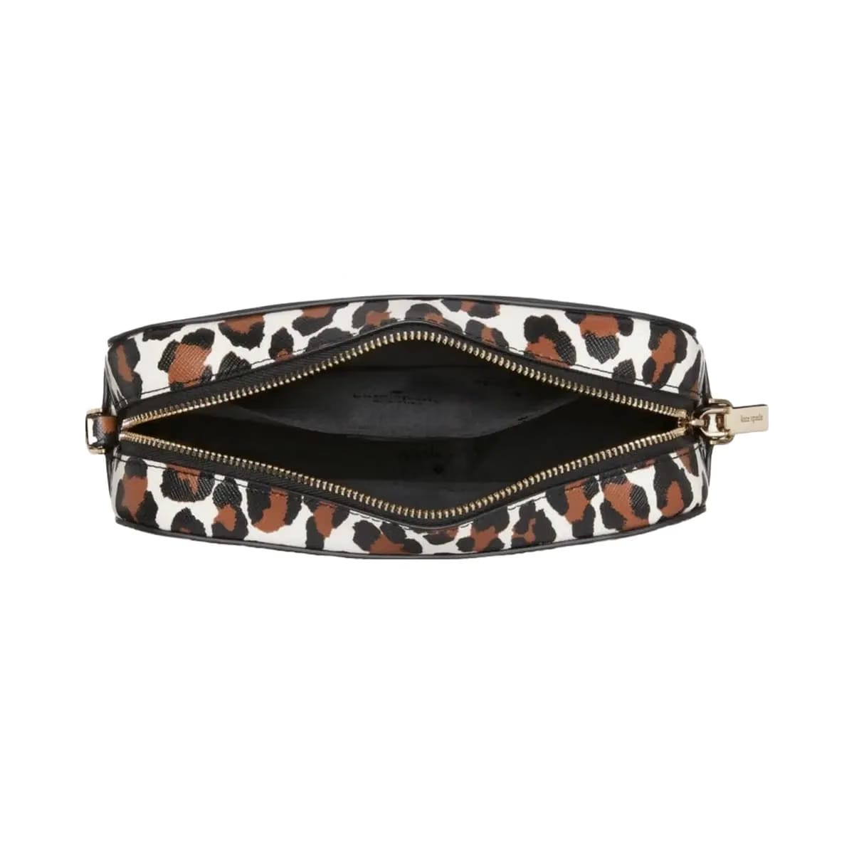 Kate Spade Madison Spotted Leopard Mini Camera Bag Cream Multi