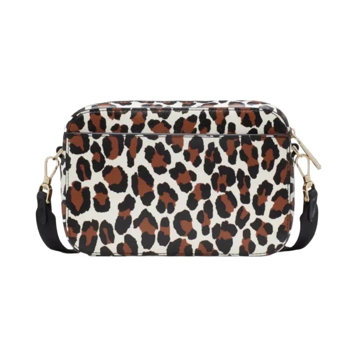 Kate Spade Madison Spotted Leopard Mini Camera Bag Cream Multi
