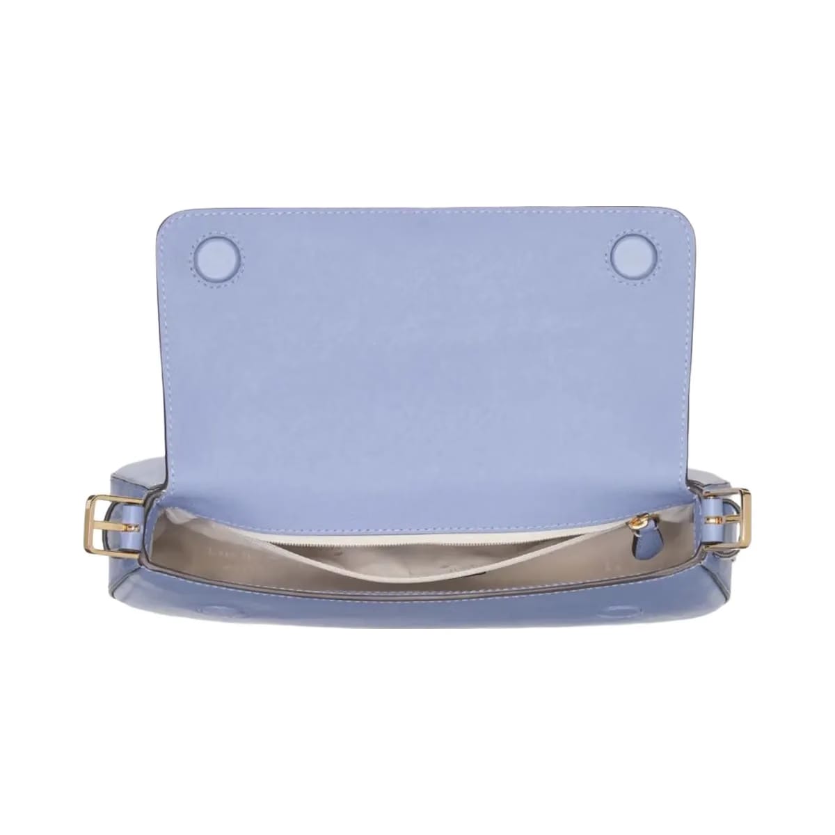 Kate Spade Madison Saffiano Leather Small Flap Shoulder Bag Frosted Blueberry