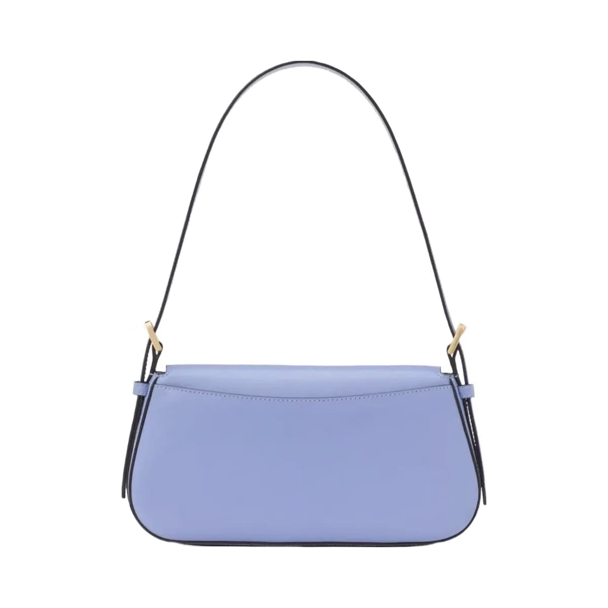 Kate Spade Madison Saffiano Leather Small Flap Shoulder Bag Frosted Blueberry