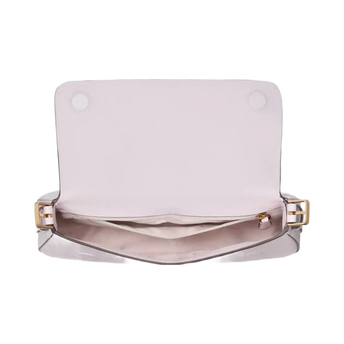 Kate Spade Madison Saffiano Leather Small Flap Shoulder Bag Pale Amethyst