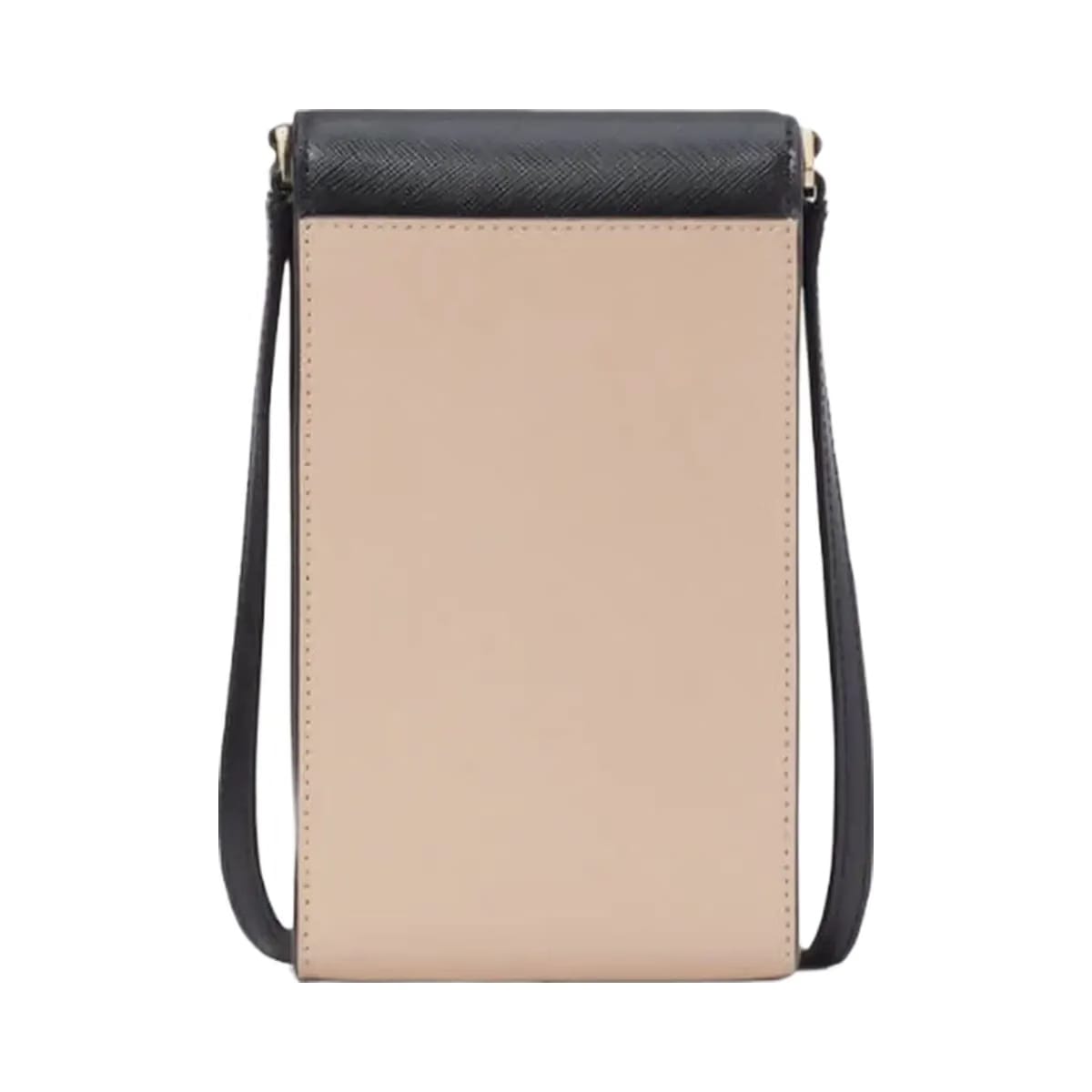 Kate Spade Madison North South Flap Phone Crossbody Toasted Hazelnut Multi