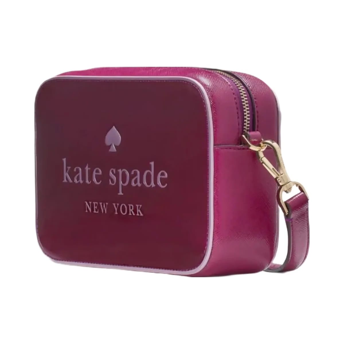 Kate Spade Oh Snap Mini Camera Bag Dark Raspberry Multi