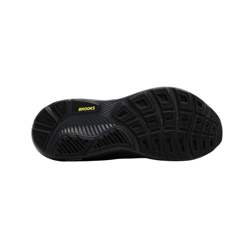 Brooks Ghost 17 Ebony Black Yellow