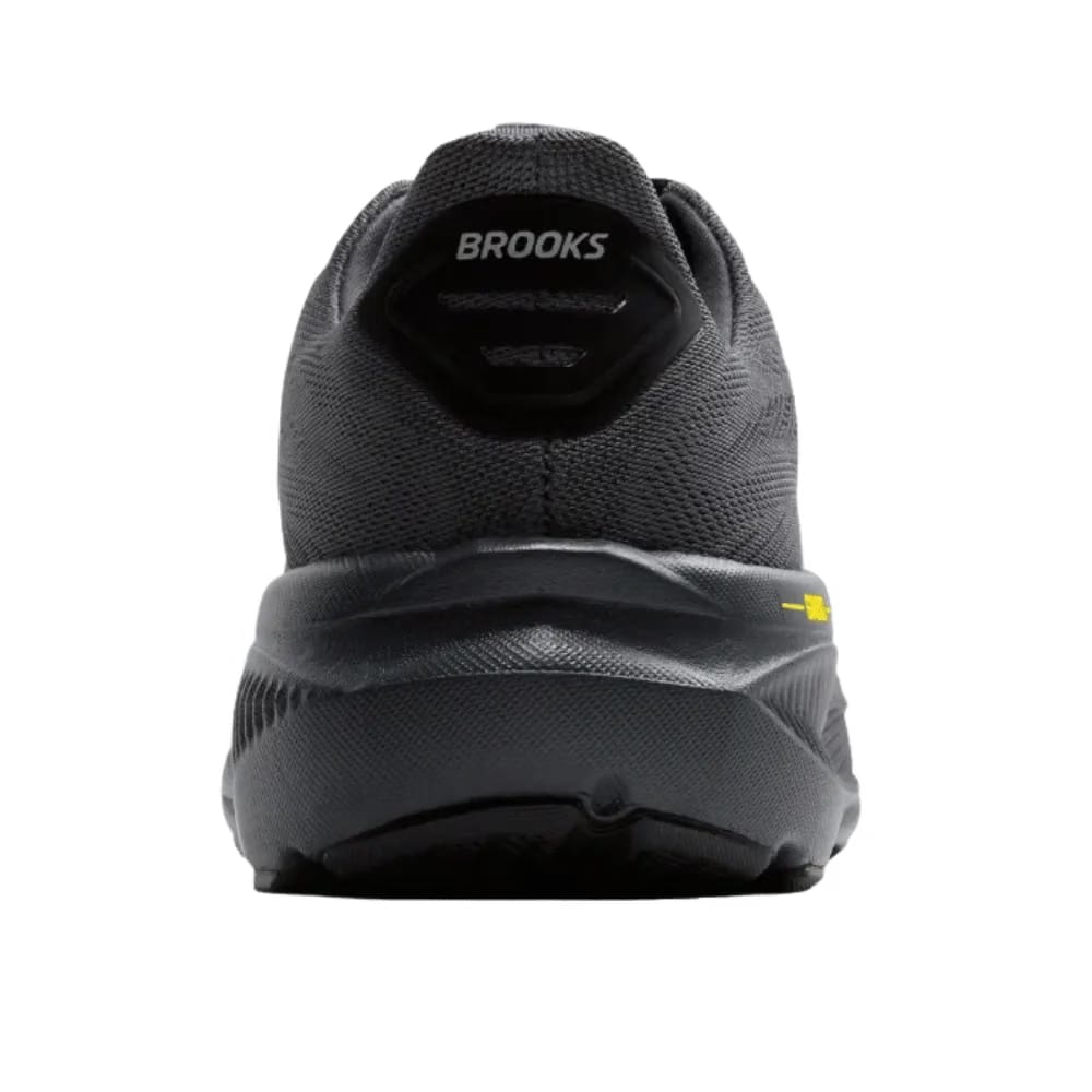 Brooks Ghost 17 Ebony Black Yellow