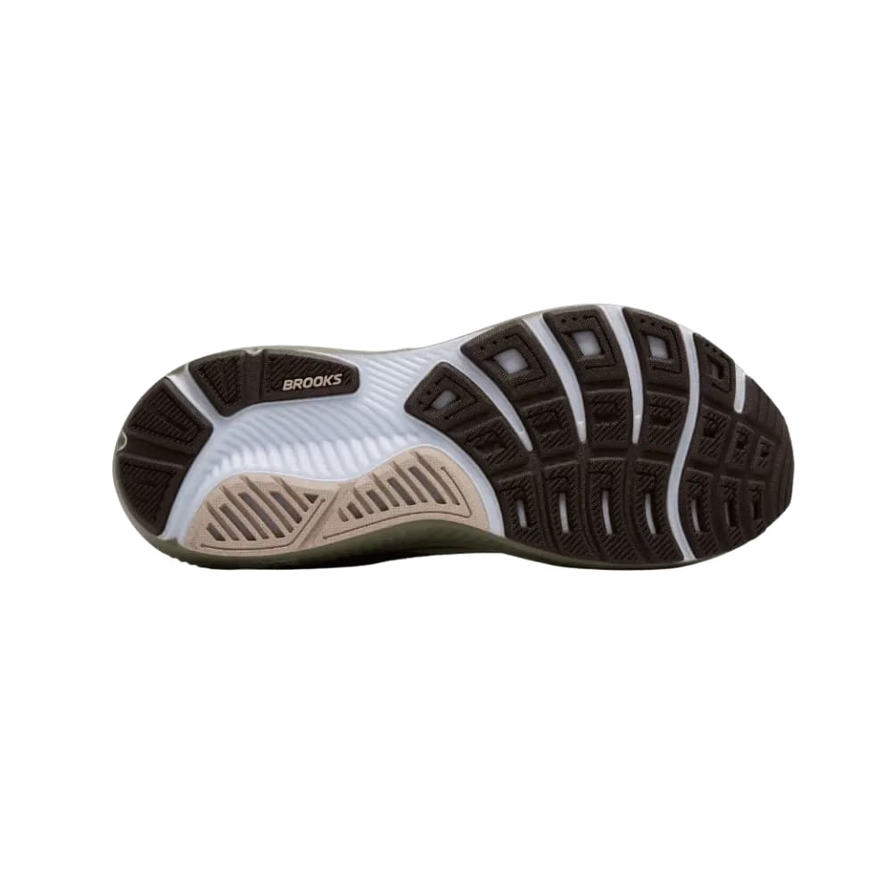 Brooks Ghost 17 Chateau Gray Brown Olive