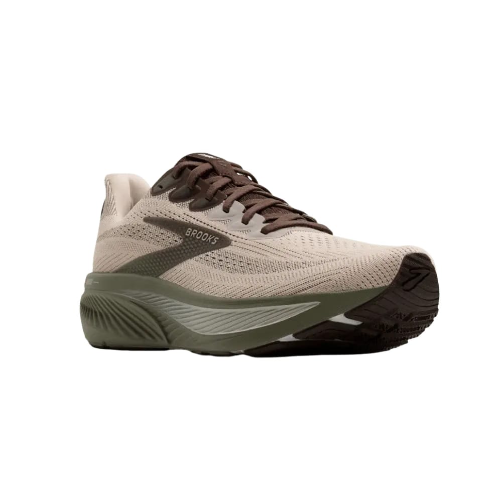 Brooks Ghost 17 Chateau Gray Brown Olive
