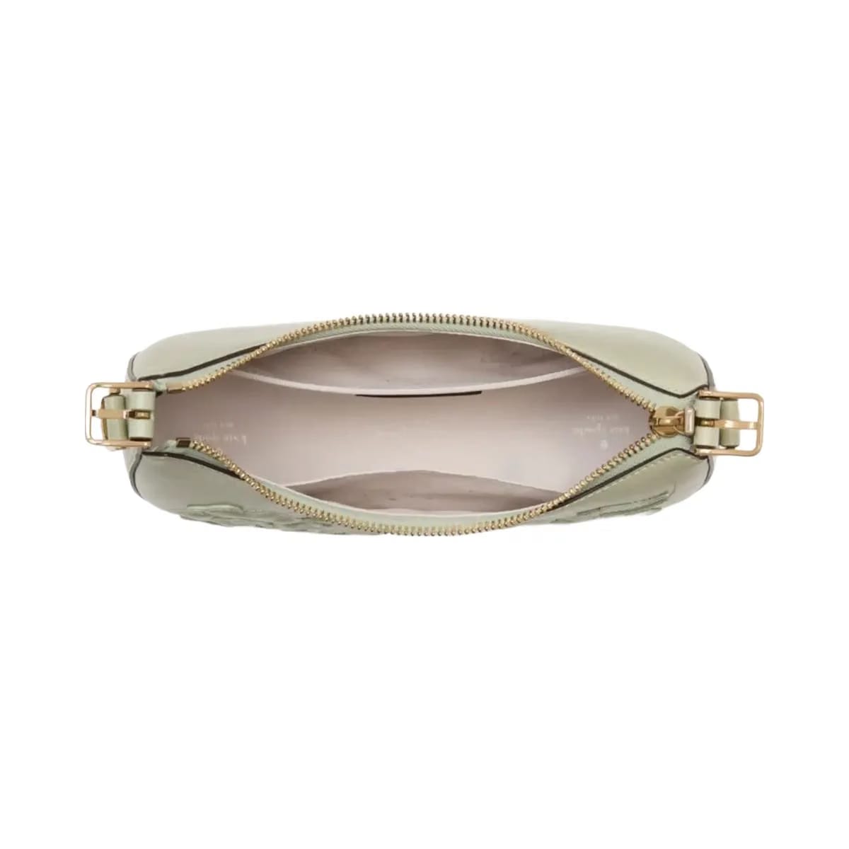Kate Spade Nova Floral Applique Crescent Shoulder Bag Sage Bundle