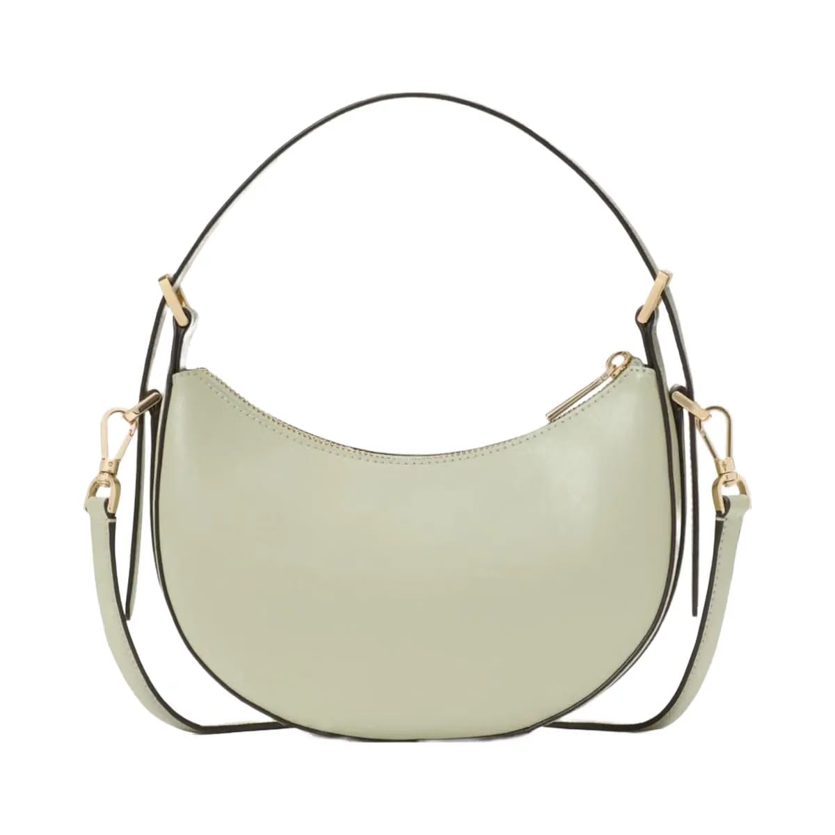 Kate Spade Nova Floral Applique Crescent Shoulder Bag Sage Bundle
