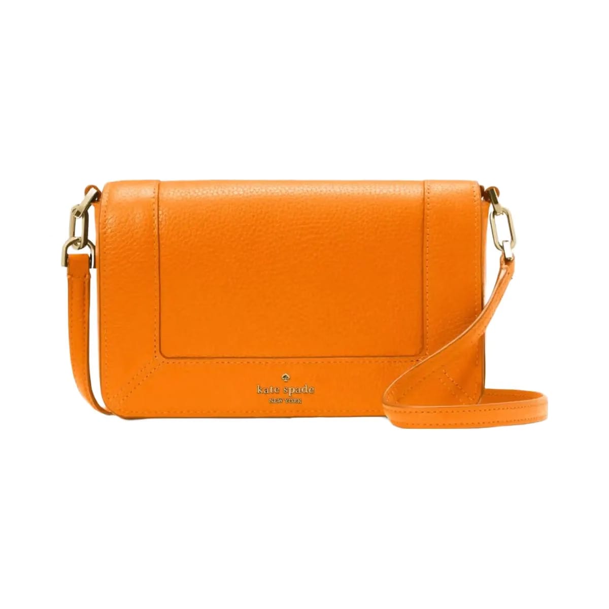 Kate Spade Lena Mini Crossbody Orange Zinnia