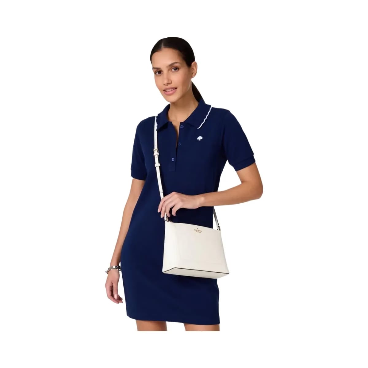 Kate Spade Leila Medium Crossbody Meringue
