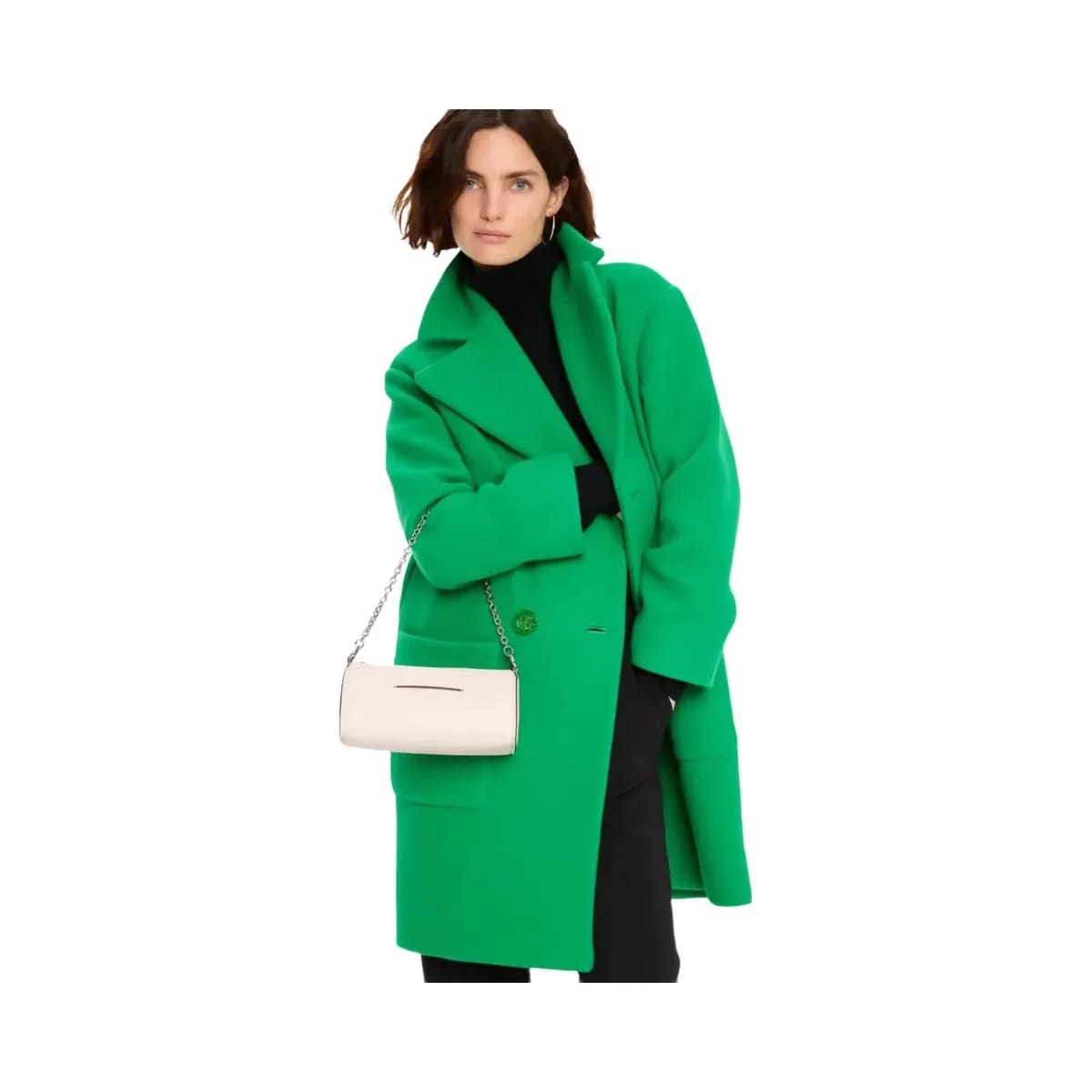 Kate Spade Label Pochette Parchment