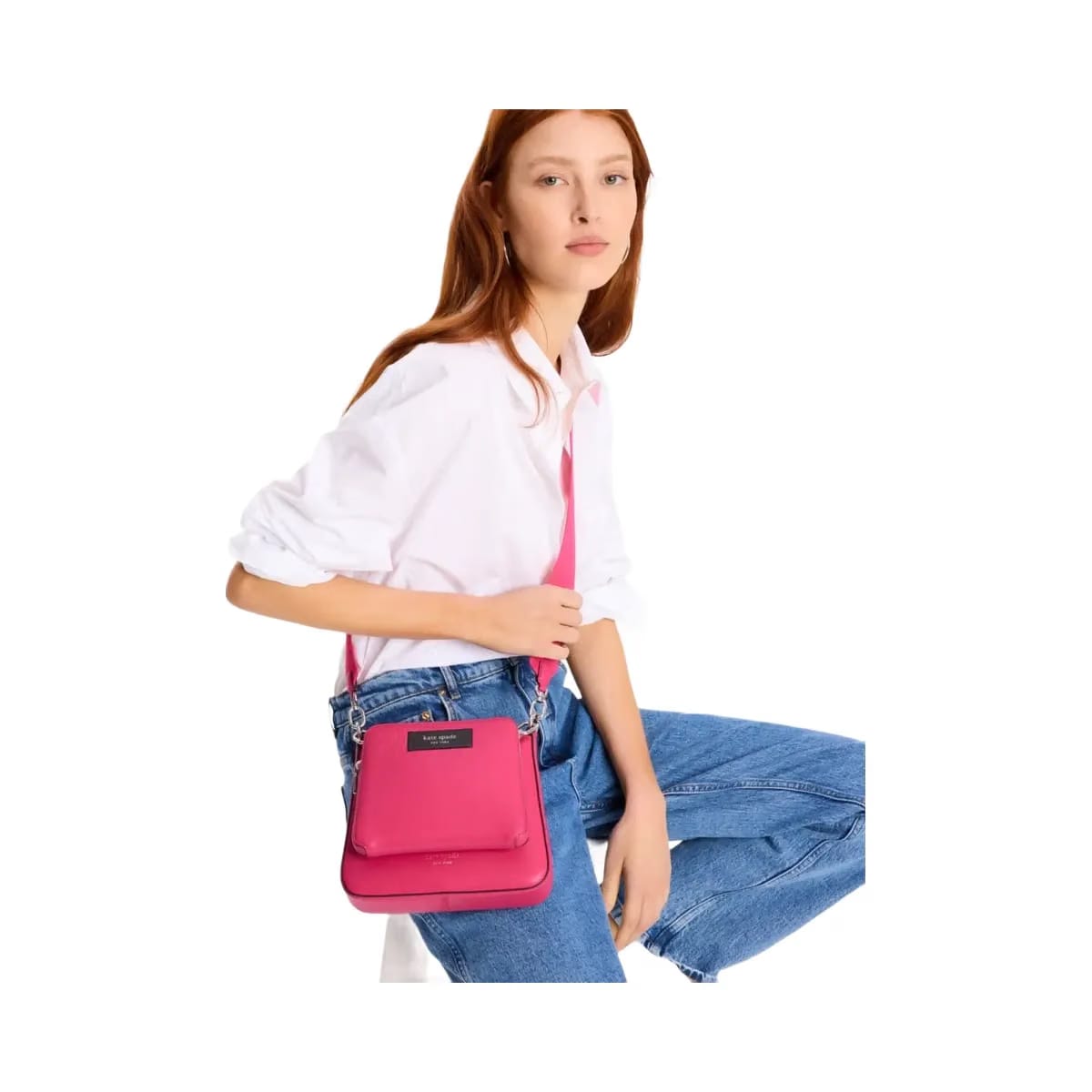 Kate Spade Label 3 in 1 Crossbody Rosehip